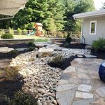 a stone garden